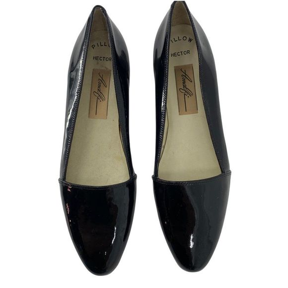 Amalfi Fashion Flats Women’s Shoes Patent Leather Black Size 6.5 AA 0124 READ - Picture 3 of 8
